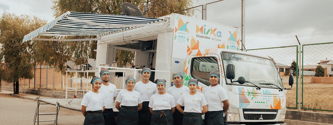 Miska: primera escuela móvil en Bolivia 