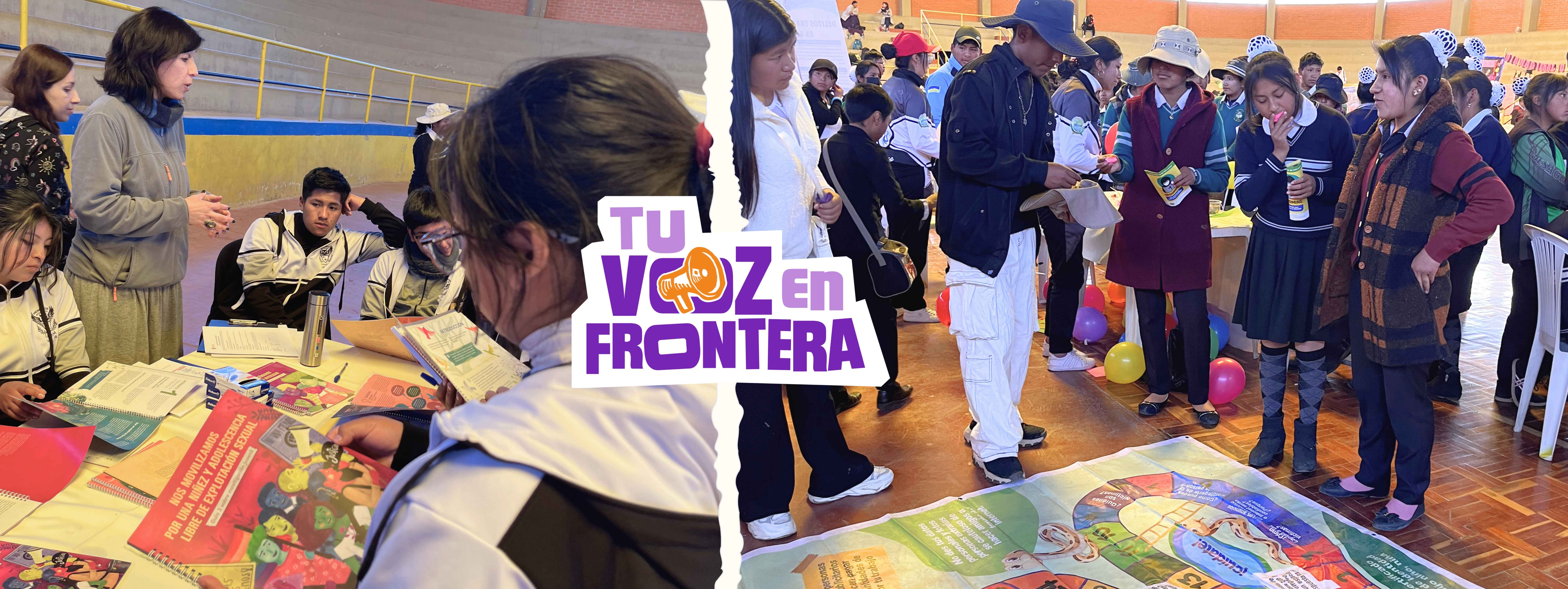 Desaguadero se moviliza contra la trata