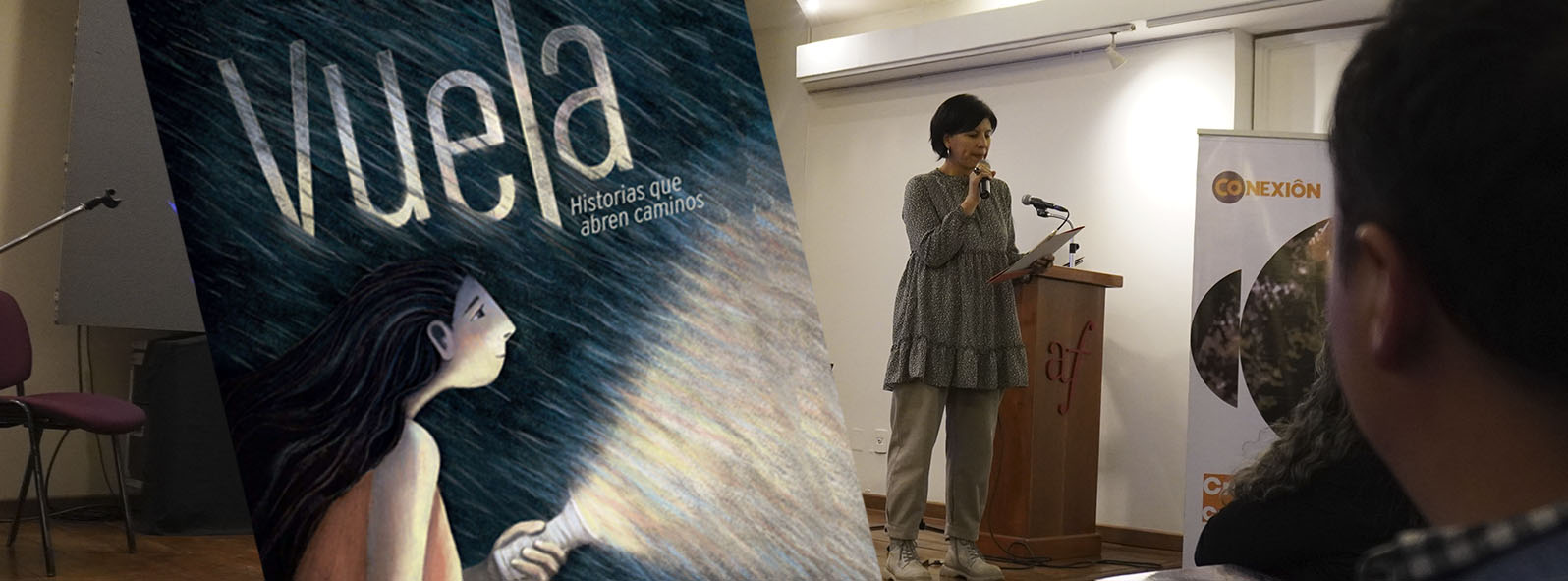 Presentación de libro de cuentos “Vuela”