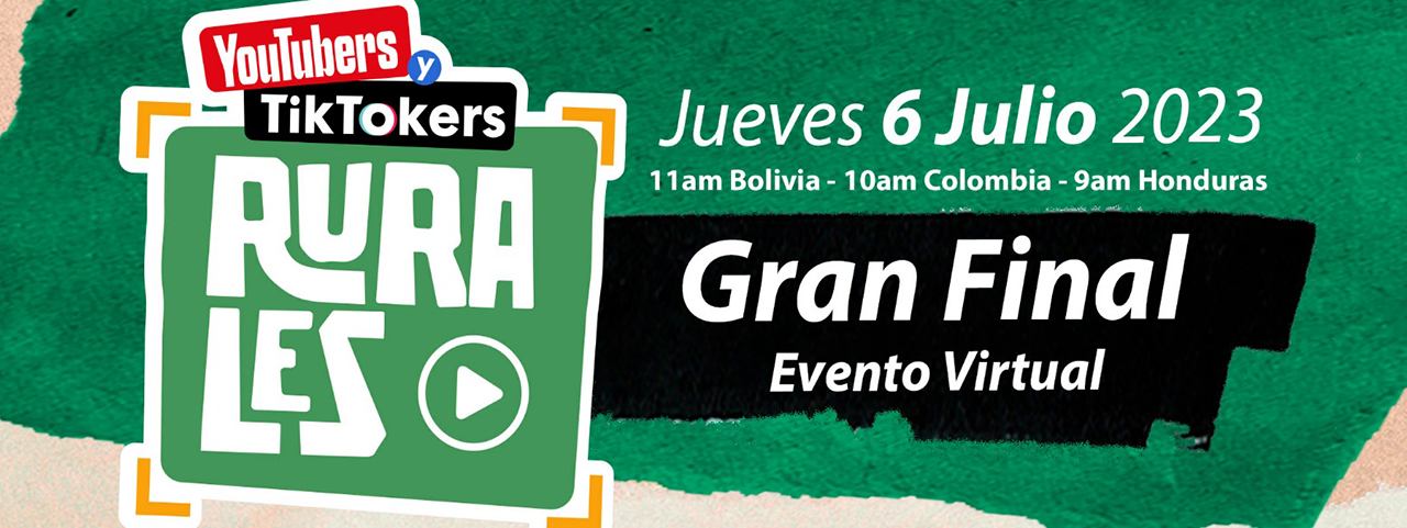 Gran Final de Youtubers y Tiktokers rurales