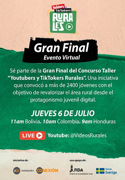 Gran Final de Youtubers y Tiktokers rurales