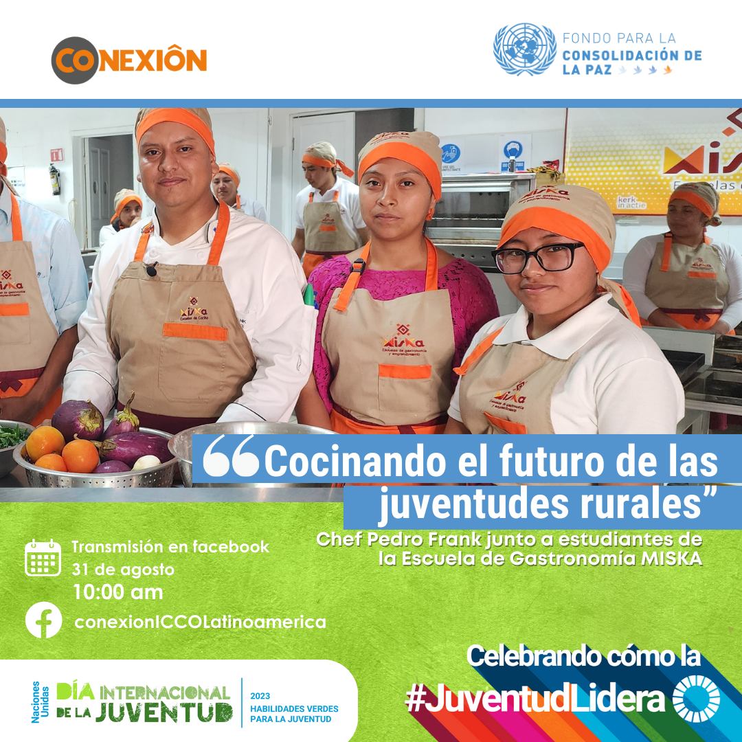Jovenes cocinan con conciencia.